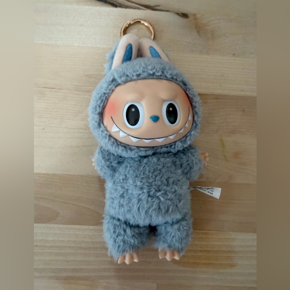 Pop Mart The Monsters Labubu Plush Keychain Figure Designer Toy Kasing